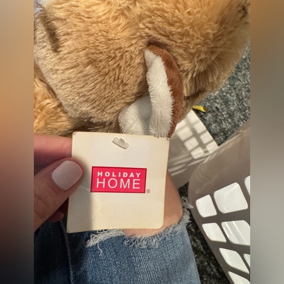 Brown Speckled Bear Stuffed Animal - Picture 10 of 11